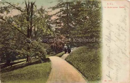 AK / Ansichtskarte KIEL im Botanischen Garten