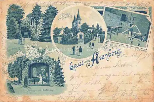 AK / Ansichtskarte Arenberg KOBLENZ Rheinland-Pfalz Christus am Oelberg Kirche Werkstaette d. H. Joseph Litho
