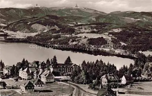 AK / Ansichtskarte TITISEE mit Feldberg und Seebuck