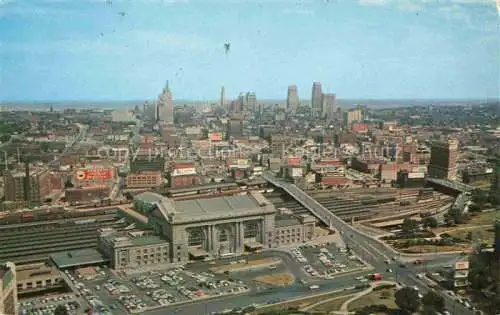 AK / Ansichtskarte Kansas City Missouri Union Station and Skyline