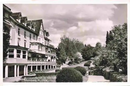 AK / Ansichtskarte Schoenberg Lahr Waldsanatorium Dr Schroeder