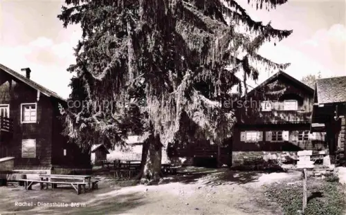 AK / Ansichtskarte St Oswald Sankt Oswald-Riedlhuette Freyung-Grafenau Bayern Rachel Diensthuette