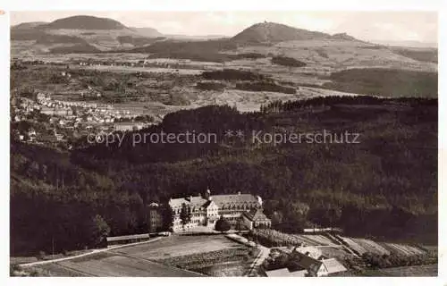 AK / Ansichtskarte Schwaebisch Gmuend BW Erholungsheim Schoenblick Fliegeraufnahme