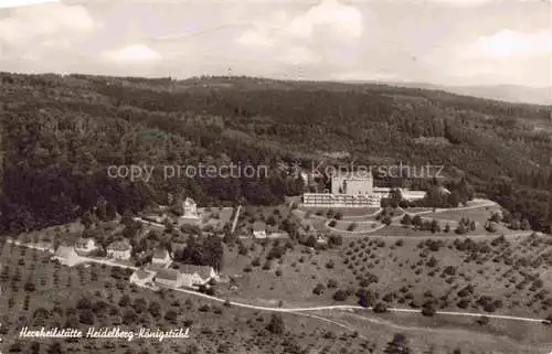 AK / Ansichtskarte HEIDELBERG  Neckar Herzheilstaette Fliegeraufnahme