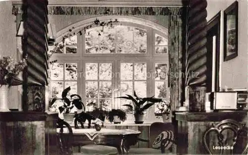 AK / Ansichtskarte Feldkirchen-Westerham Bayern Schwesternerholungsheim Elisabethruhe Leseecke