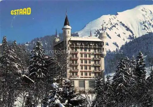 AK / Ansichtskarte Gstaad Saanen BE Palace Hotel