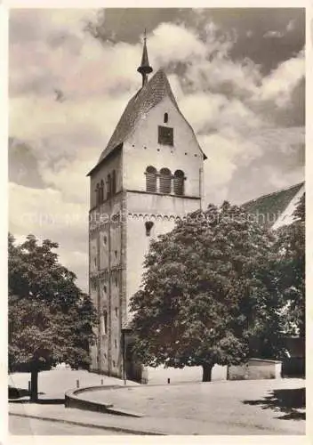 AK / Ansichtskarte Insel Reichenau Bodensee Muenster Westbau