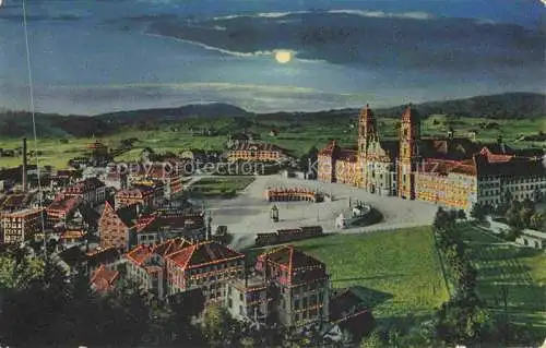 AK / Ansichtskarte EINSIEDELN  SZ Panorama mit Kloster