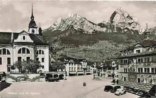 AK / Ansichtskarte SCHWYZ SZ und die Mythen