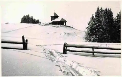 AK / Ansichtskarte KuessNACHT Vierwaldstaettersee SZ Kapelle