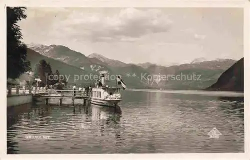 AK / Ansichtskarte Grundlsee Steiermark AT Faehranleger