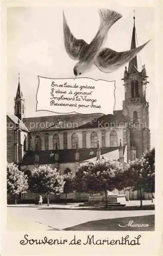 AK / Ansichtskarte Marienthal Elsass Haguenau 67 Bas-Rhin La Basilique