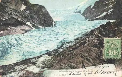 AK / Ansichtskarte Grindelwald BE Oberer Gletscher