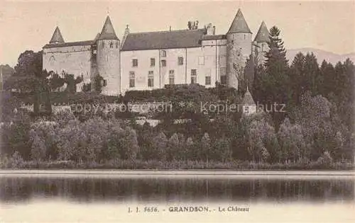 AK / Ansichtskarte Grandson VD Le Chateau