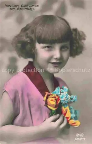 AK / Ansichtskarte Foto Amag Nr. 63557/3 Maedchen Geburtstag