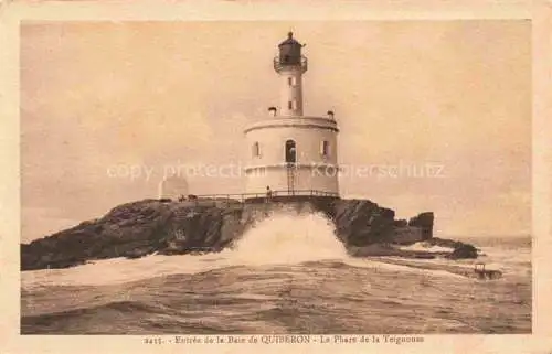 AK / Ansichtskarte Leuchtturm Lighthouse Faro Phare-- Quiberon Teignouse 