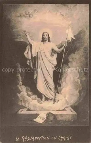 AK / Ansichtskarte Jesus Christus Christentum La Resurrection du Christ 