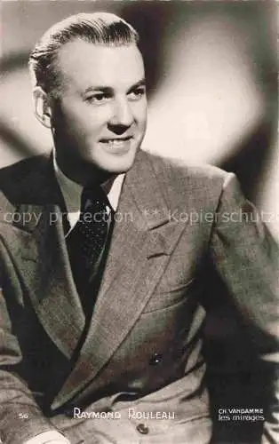 AK / Ansichtskarte SchauspielerIN Actor Acteur Actrice Attore Attrice-- Raymond Rouleau Kores 
