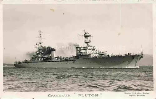AK / Ansichtskarte Marine  Warships Croiser Pluton 