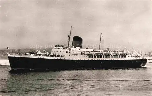 AK / Ansichtskarte Schiffe Ships Navires Ville de Tunis 
