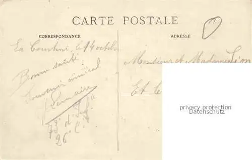 AK / Ansichtskarte Camp de la Courtine Aubusson 23 Creuse Mess des Officiers