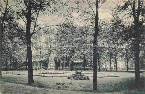 AK / Ansichtskarte HAMM  Westfalen Kurpark