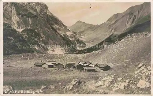 AK / Ansichtskarte Tschagguns Vorarlberg AT Panorama Sporreralpe Alpen