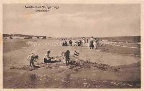 AK / Ansichtskarte WANGEROOGE Wangeroog Nordseebad Strandmotiv