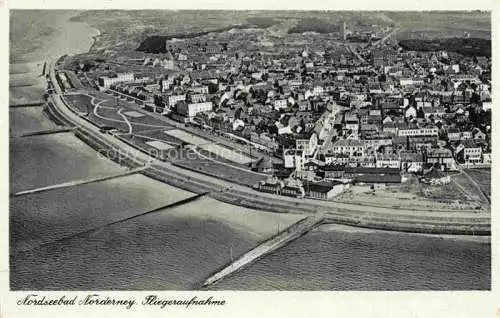 AK / Ansichtskarte NORDERNEY Nordseebad Fliegeraufnahme