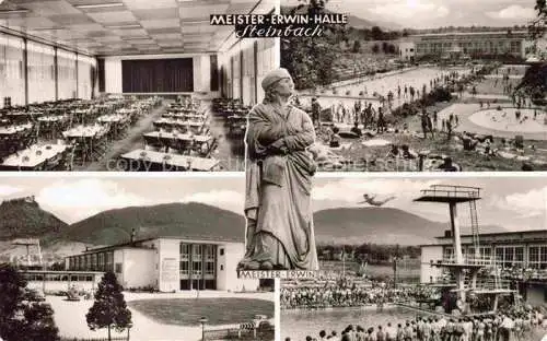 AK / Ansichtskarte Steinbach Baden-Baden BW Meister-Erwin-Halle Sportschule Sportanlagen Europameisterschaften
