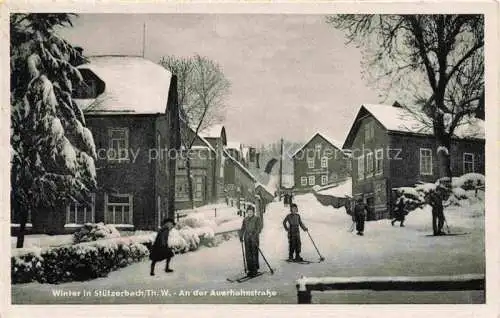 AK / Ansichtskarte Stuetzerbach An der Auerhahnstrasse im Winter