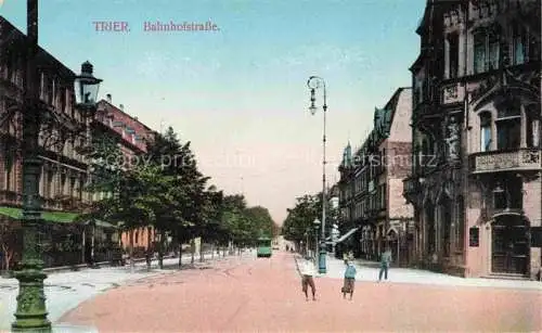 AK / Ansichtskarte TRIER Bahnhofstrasse