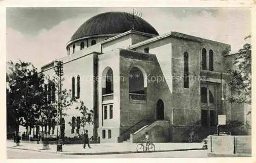 AK / Ansichtskarte Tel-Aviv-Jaffa Israel The large synagogue