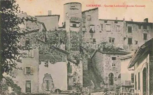 AK / Ansichtskarte Courpiere Thiers 63 Puy-de-Dome Quartier Lasonnat ancien couvent