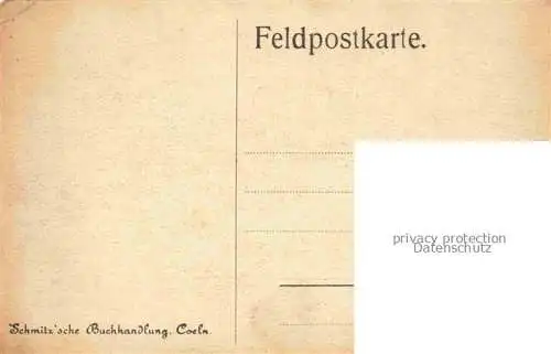 AK / Ansichtskarte Vouziers 08 Ardennes Totalansicht Feldpost