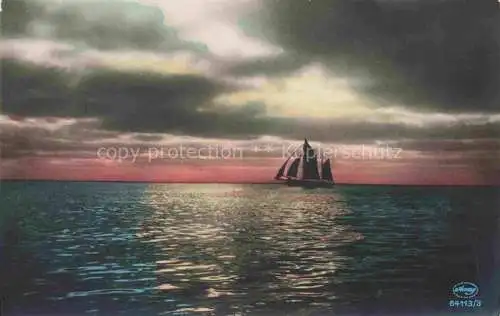 AK / Ansichtskarte Foto Amag Nr. 64113/3 Segelschiff 