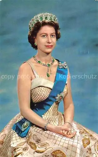 AK / Ansichtskarte Elisabeth II Queen Adel England UK Koenigshaus 