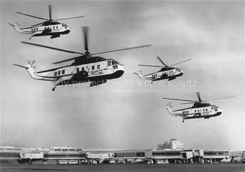 AK / Ansichtskarte Helikopter Hubschrauber Sikorsky S61 SFO Airlines
