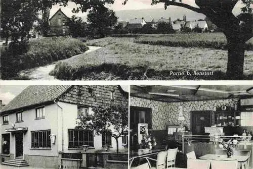 AK / Ansichtskarte Benstorf Salzhemmendorf Niedersachsen Gasthaus Zu den drei Kronen Gastraum