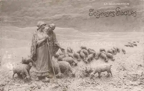 AK / Ansichtskarte Foto AN Paris (Noyer) Nr. 179 Schaeferei MASTROIANNI Ostern Paques 