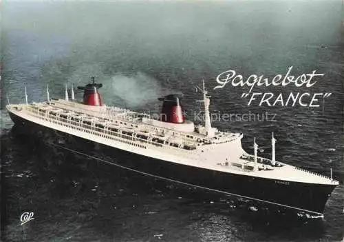 AK / Ansichtskarte Dampfer Oceanliner Paquebot France
