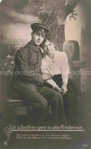 AK / Ansichtskarte Foto NPG Nr. 416/4 Frau Soldat 