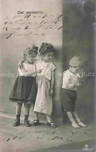 AK / Ansichtskarte Foto RPH Nr. 3382/1 Kinder Zigaretten  