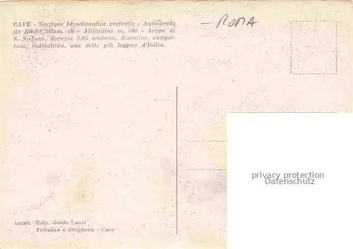 AK / Ansichtskarte Cave Rom ROMA IT Villa Ferrante