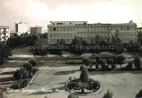 AK / Ansichtskarte BIBIONE Veneto IT Piazza Monti Grand Hotel