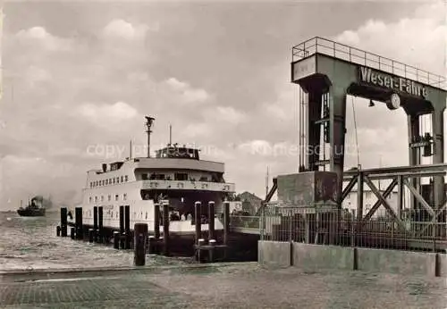 AK / Ansichtskarte BREMERHAVEN Neue Weserfaehre