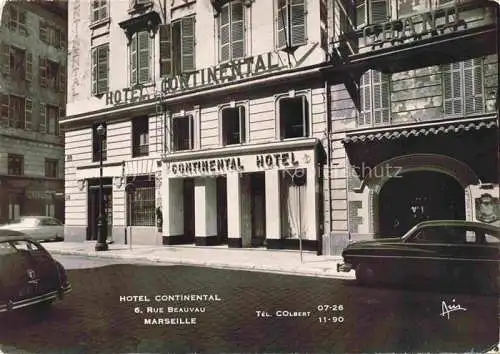 AK / Ansichtskarte Marseille 13 Hotel Continental