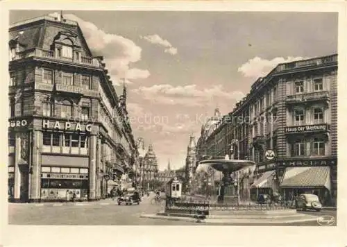 AK / Ansichtskarte FRANKFURT AM MAIN Kaiserstrasse Brunnen
