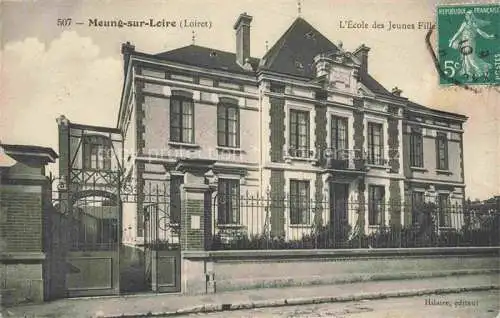 AK / Ansichtskarte Meung-sur-Loire Orleans 45 Loiret Ecole des Jeunes Filles