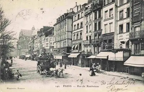AK / Ansichtskarte PARIS 75 Rue de Rambuteau